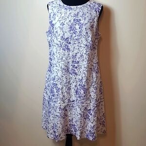 Lauren Ralph Lauren Floral Lace Dress Size 16